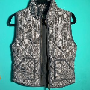 J Crew Herringbone Vest